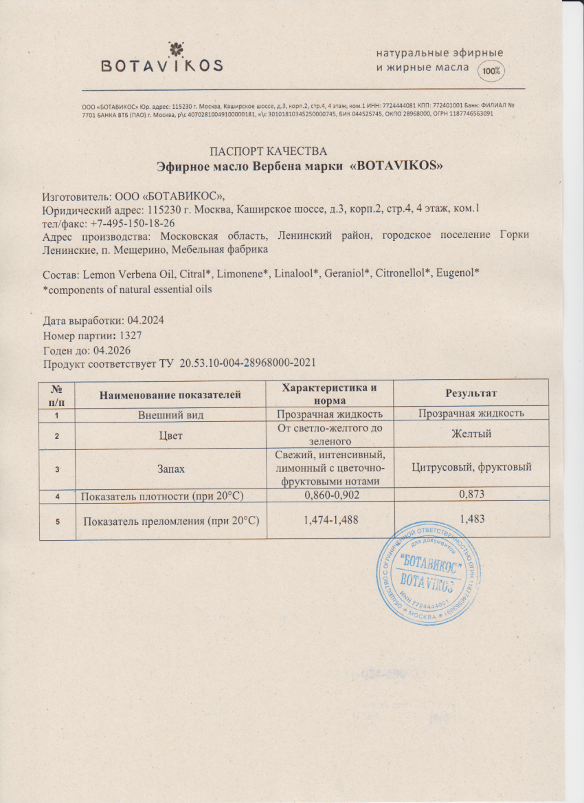 Паспорт №042024